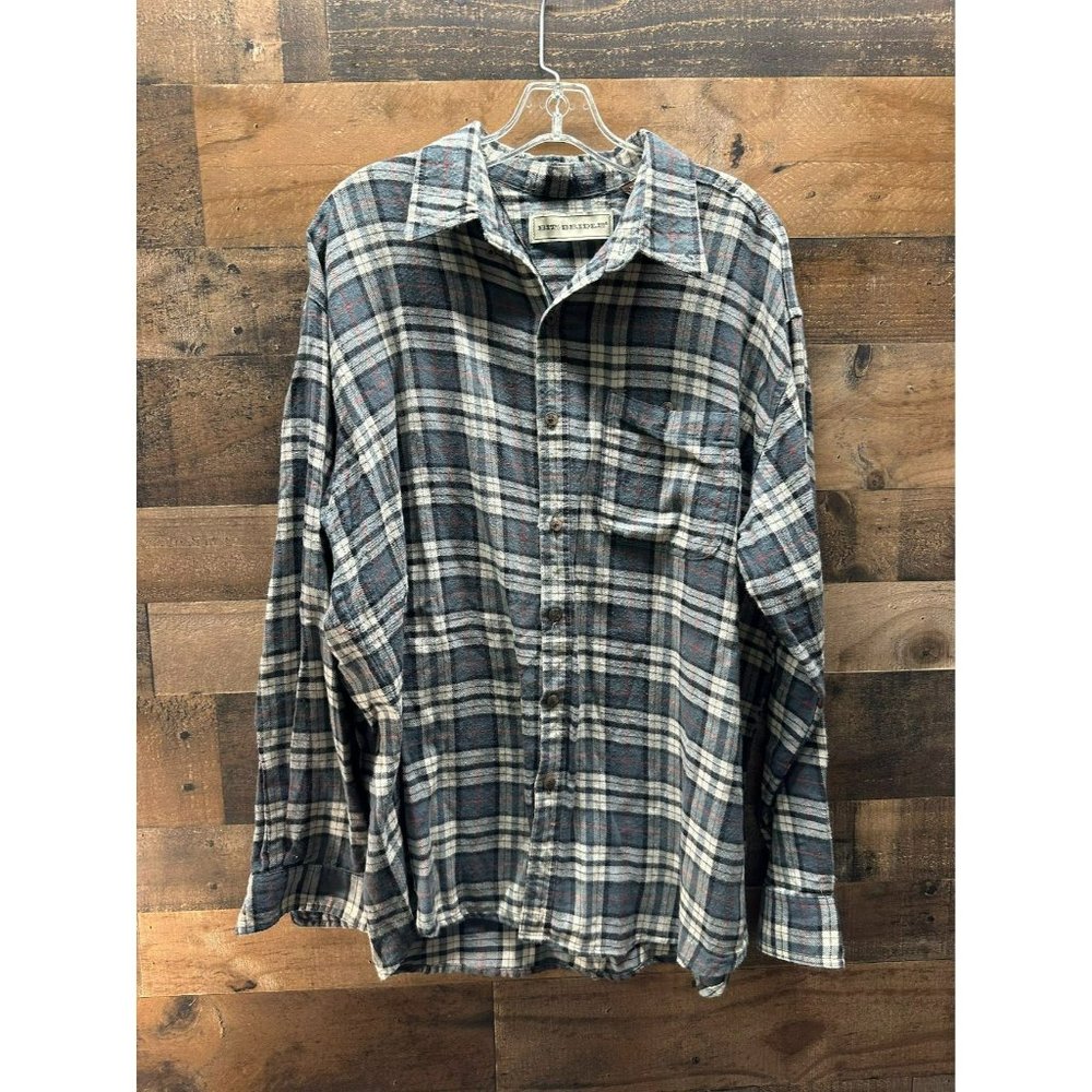 Bit & Bridle Men's Long‎ Sleeve Button Up Size X-Large